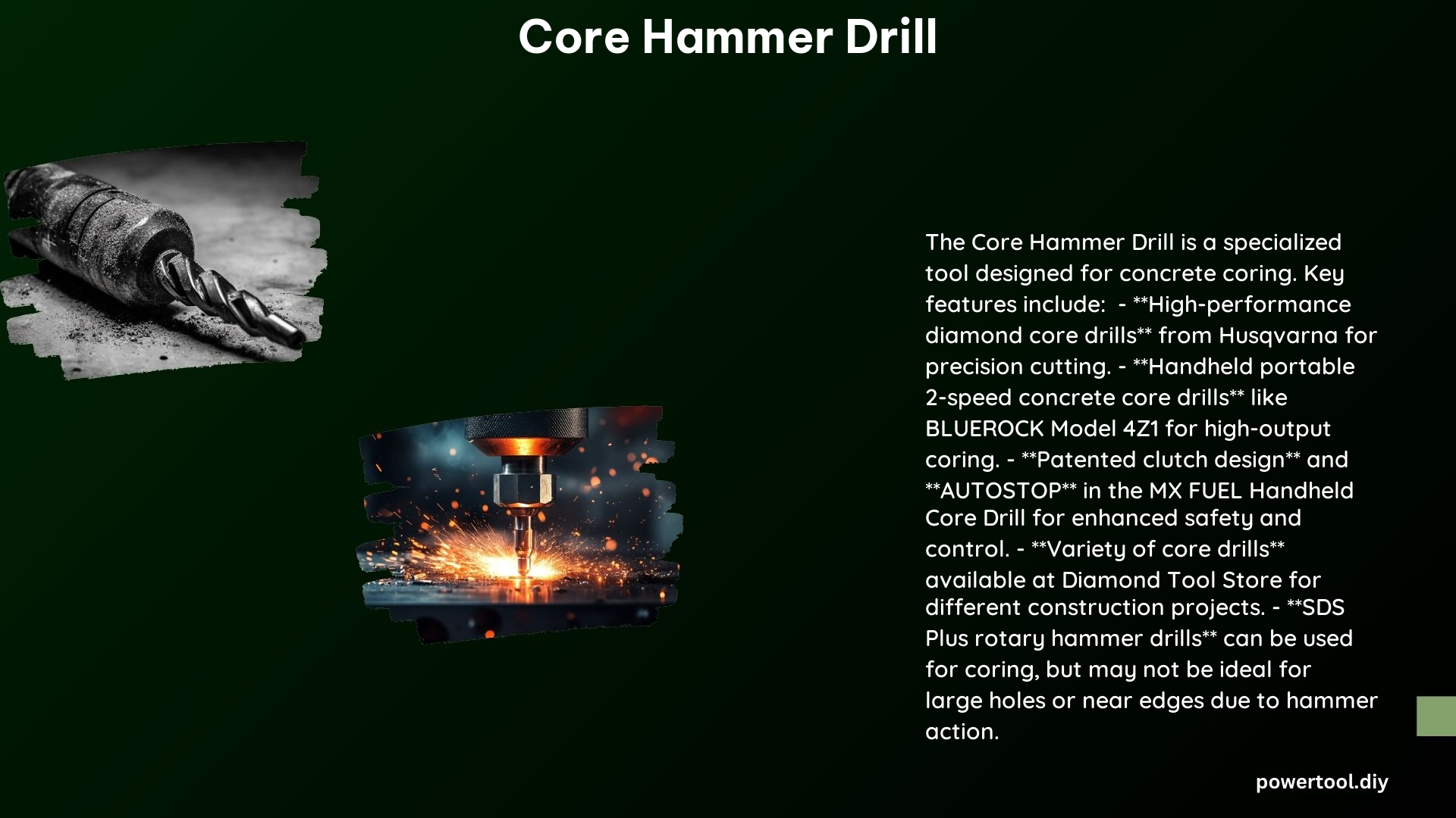 Core Hammer Drill