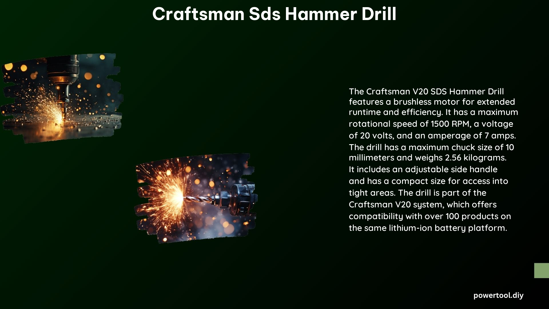 Craftsman Sds Hammer Drill