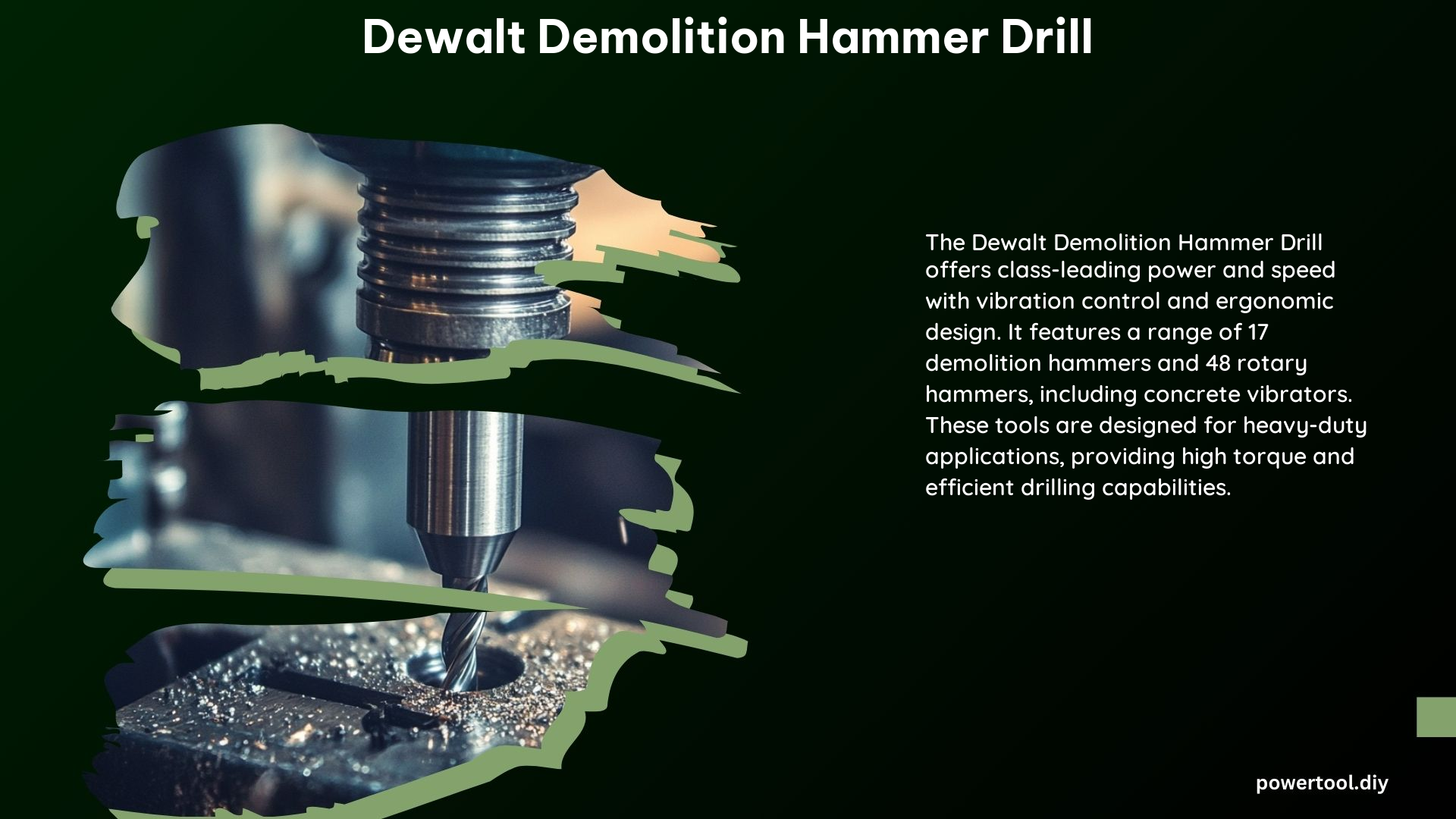 Dewalt Demolition Hammer Drill