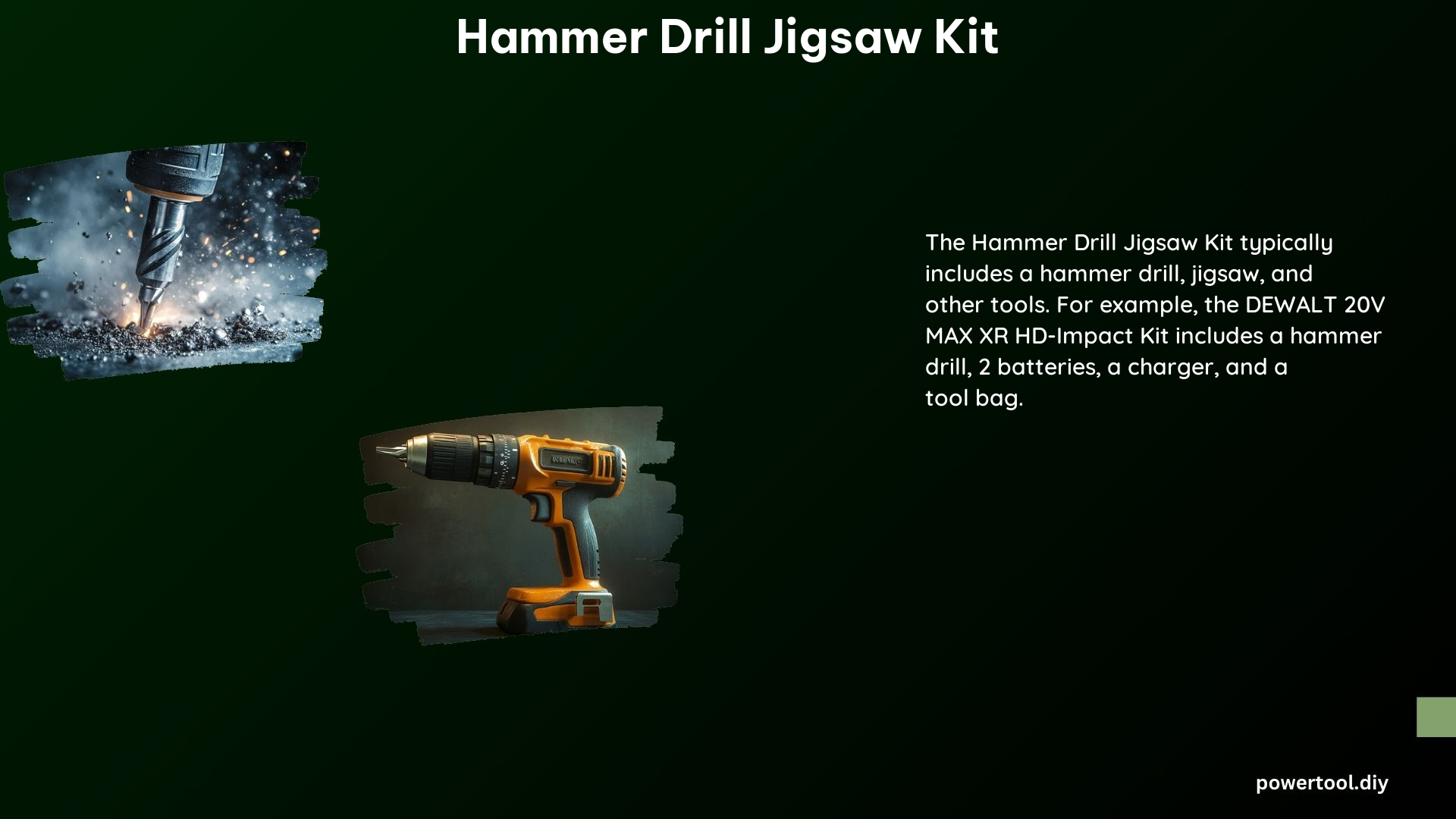 Hammer Drill Jigsaw Kit