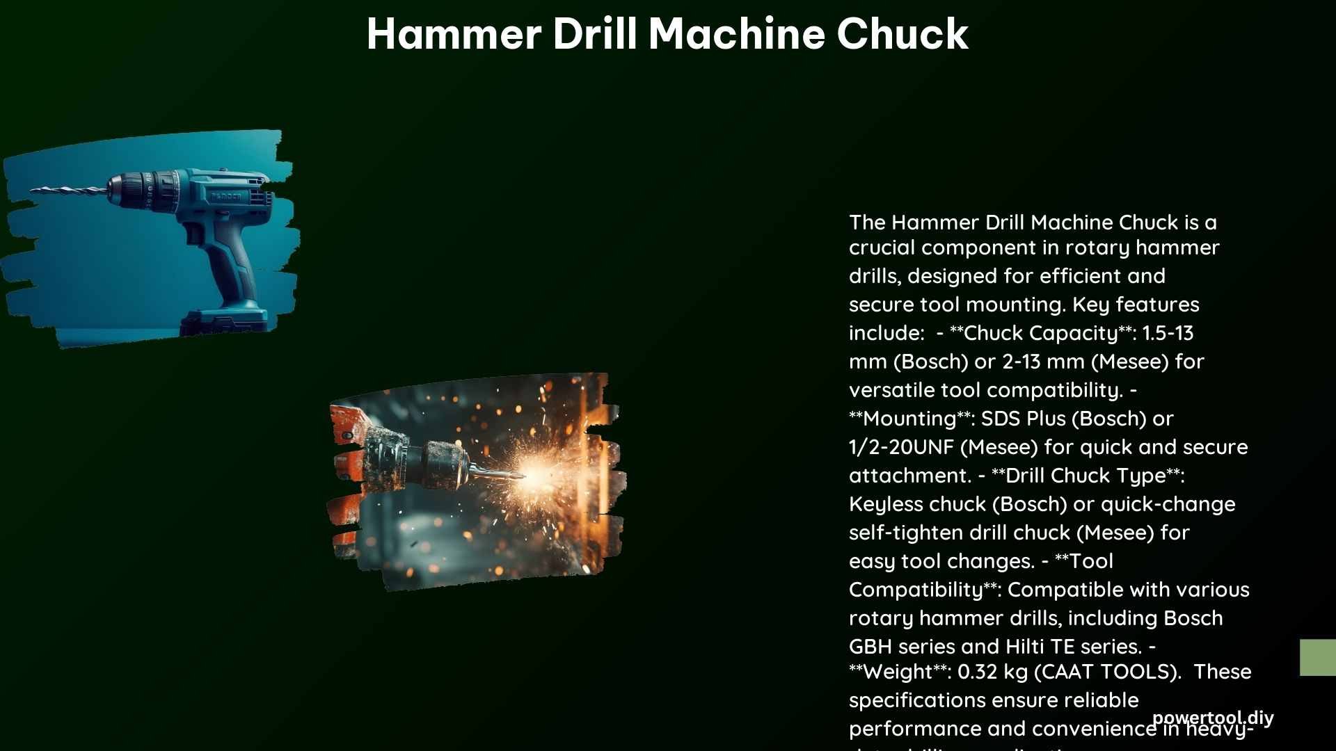 Hammer Drill Machine Chuck