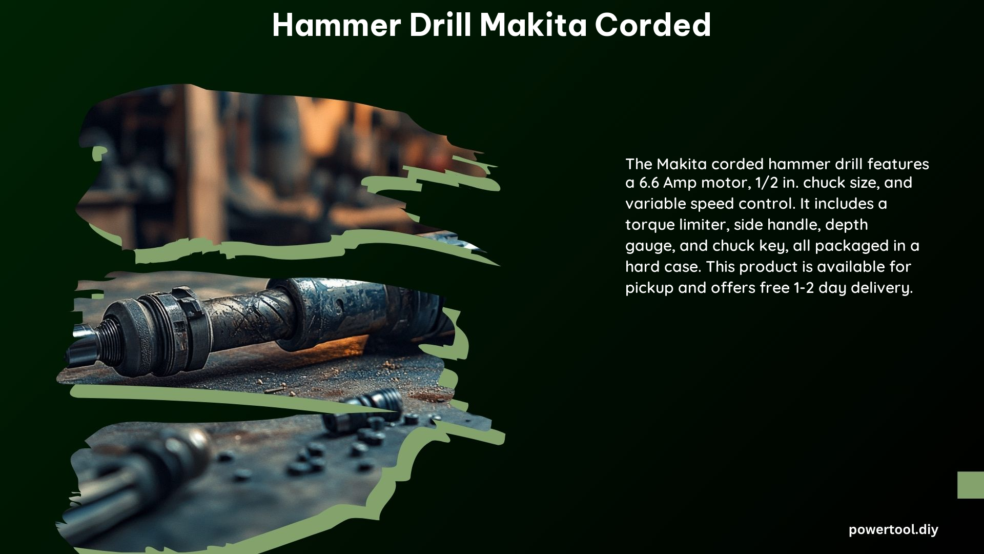 Hammer Drill Makita Corded