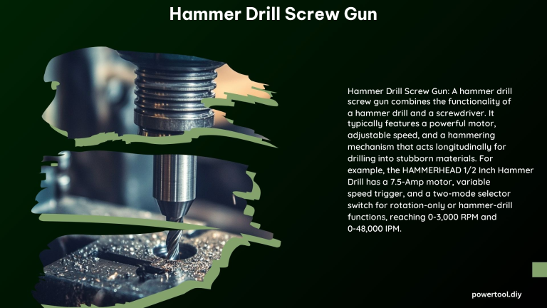 Hammer Drill Screw Gun