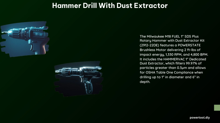 Hammer Drill With Dust Extractor