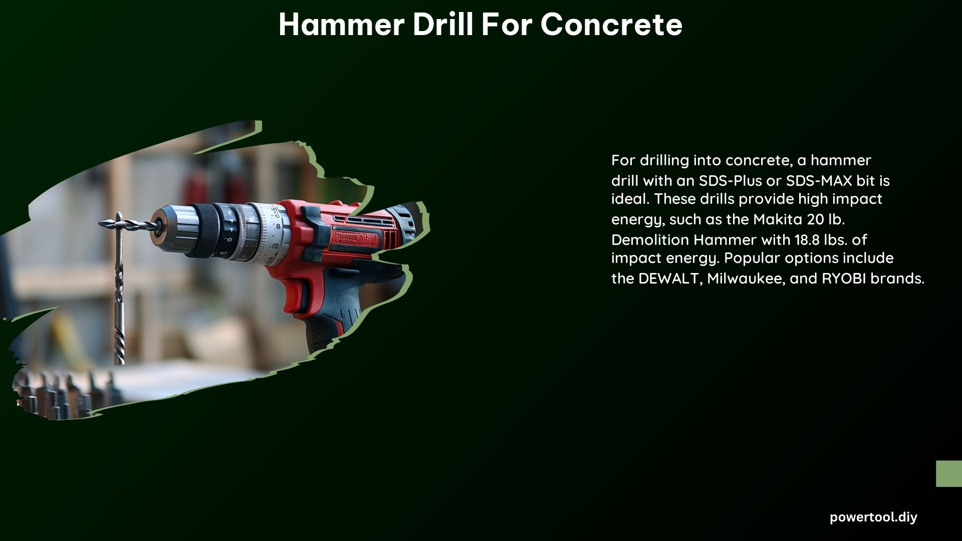 Hammer Drill for Concrete