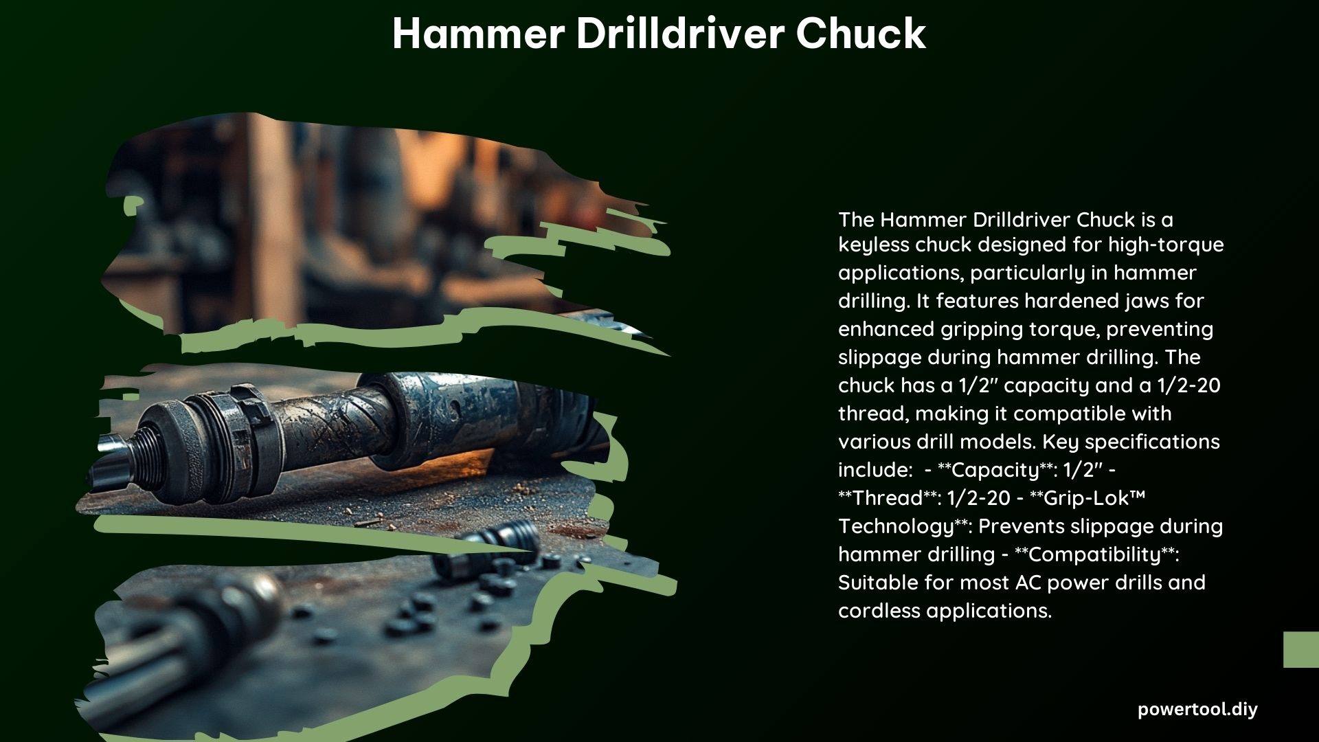 Hammer Drilldriver Chuck