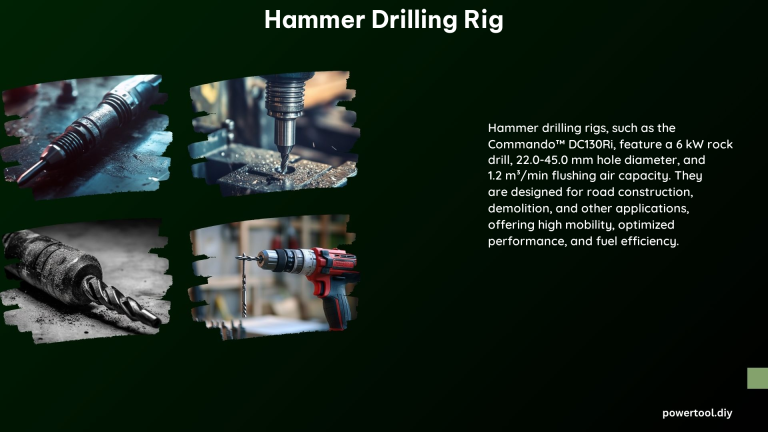 Hammer Drilling Rig