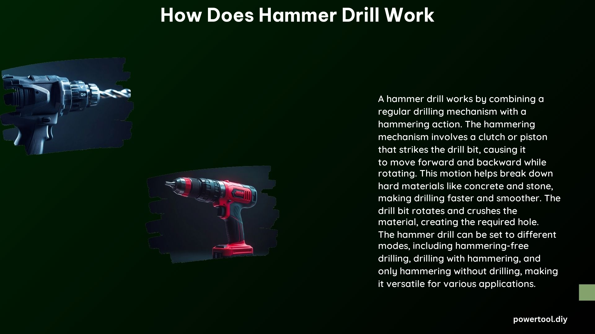 How Does Hammer Drill Work