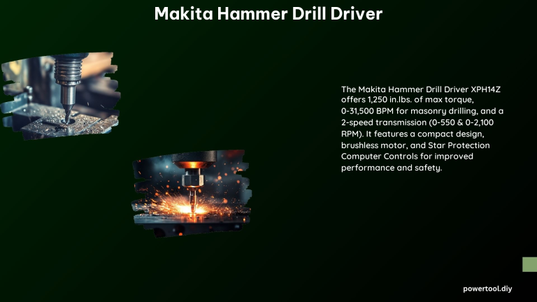 Makita Hammer Drill Driver