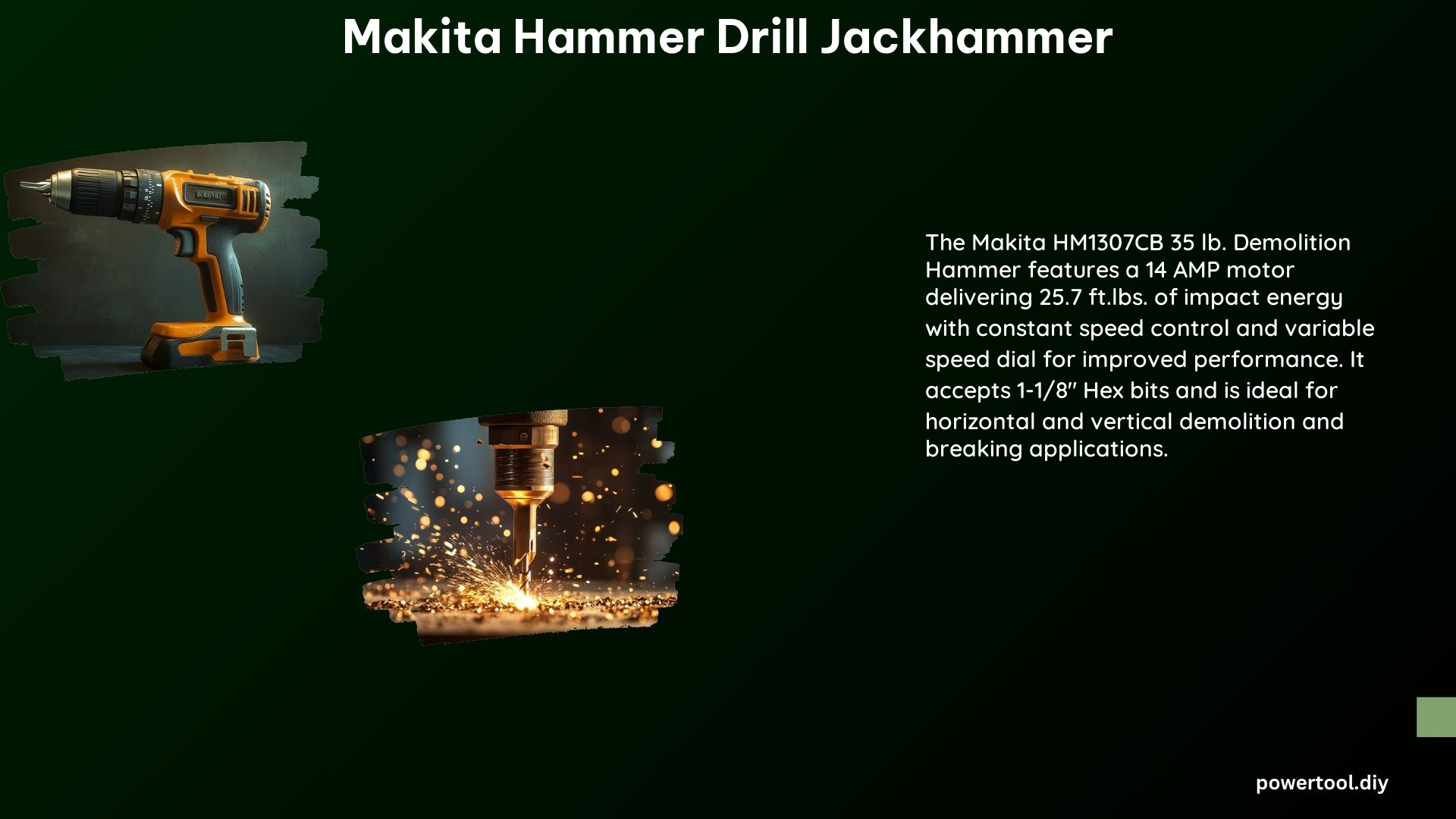 Makita Hammer Drill Jackhammer