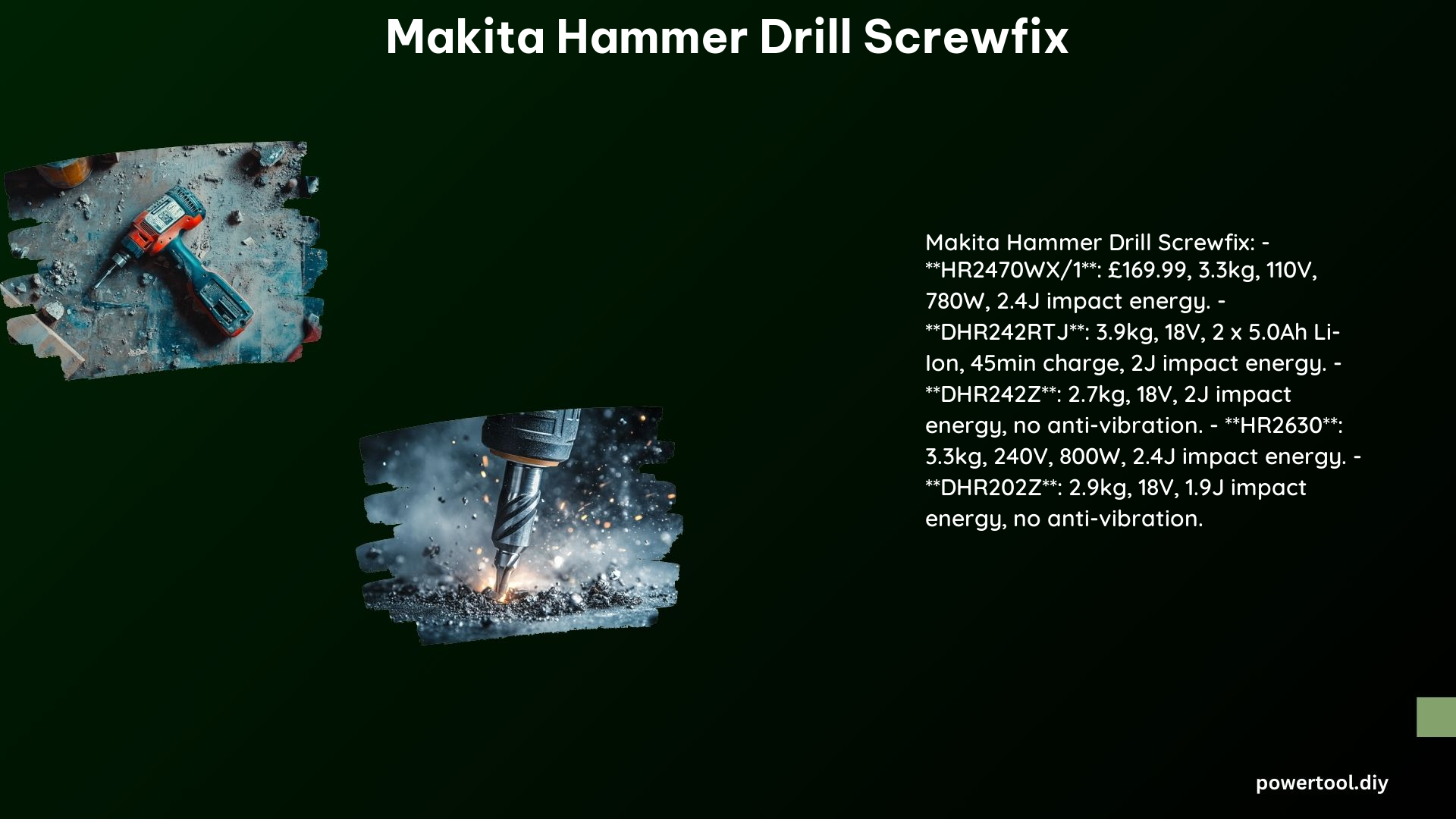 Makita Hammer Drill