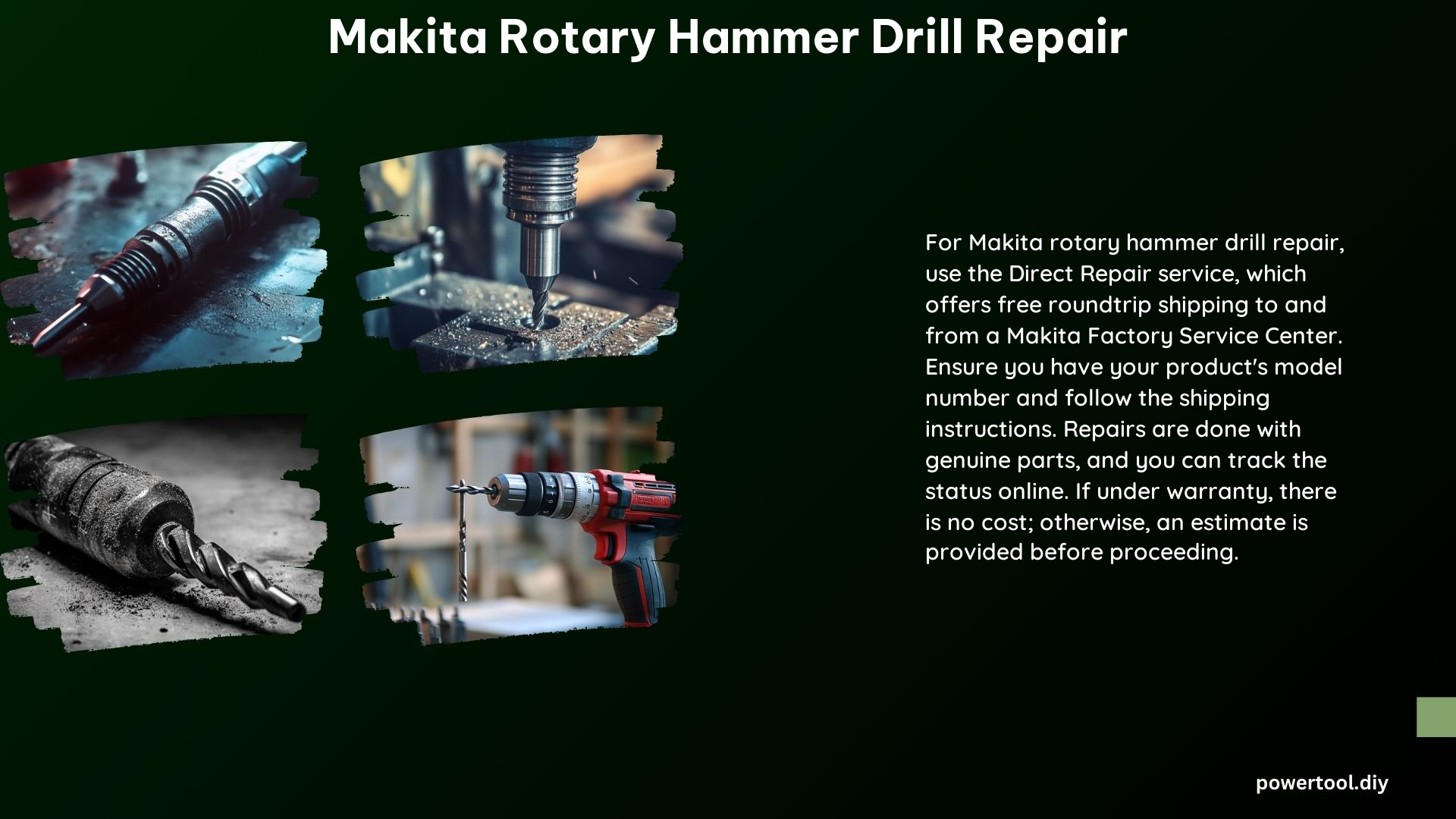 Makita Rotary Hammer Drill Repair