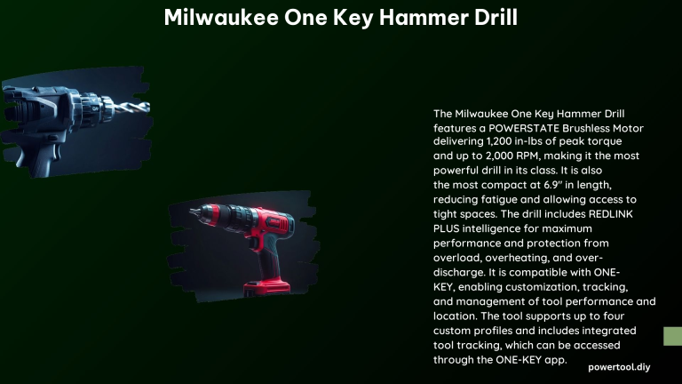 Milwaukee One Key Hammer Drill