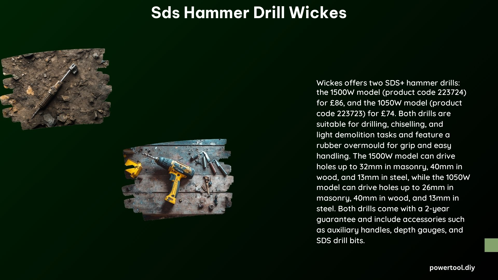 Sds Hammer Drill Wickes