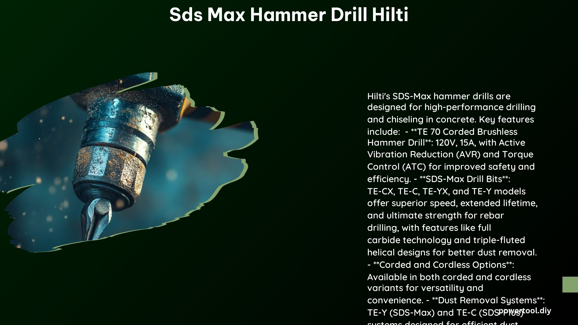 Sds Max Hammer Drill Hilti