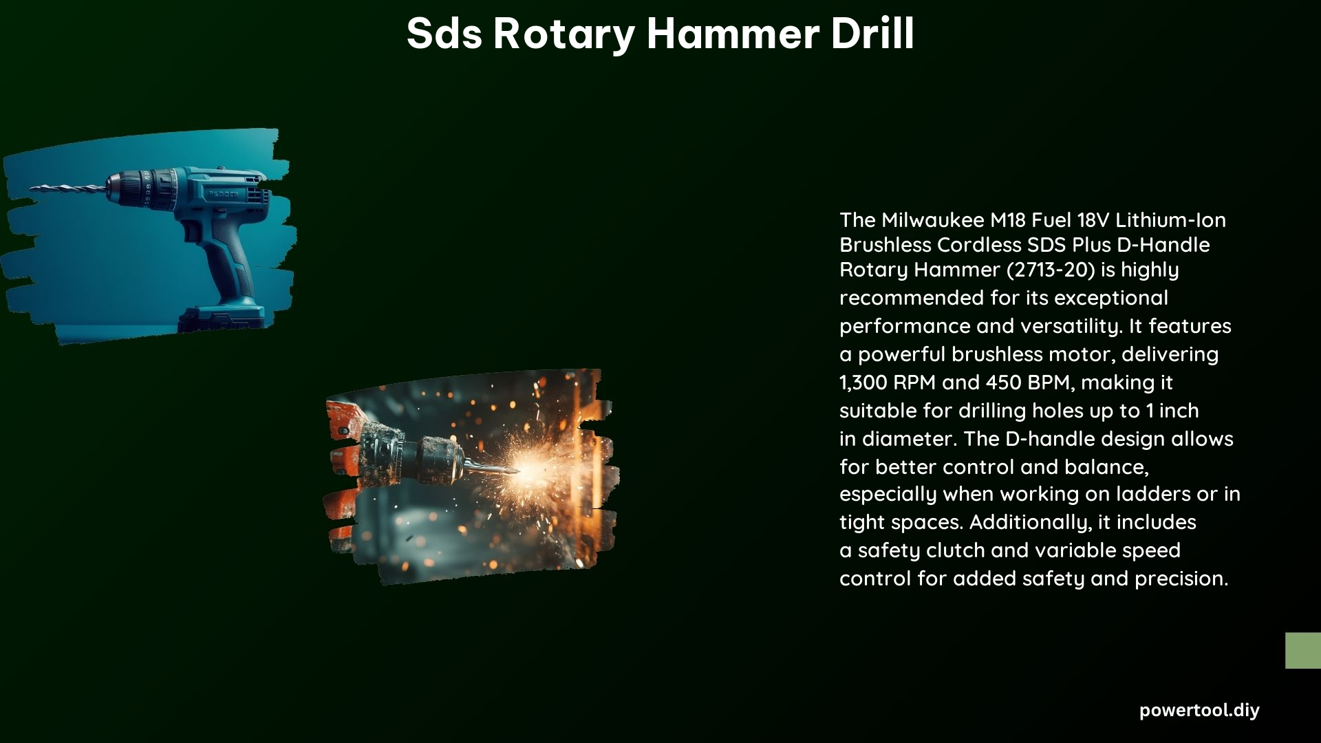 Sds Rotary Hammer Drill